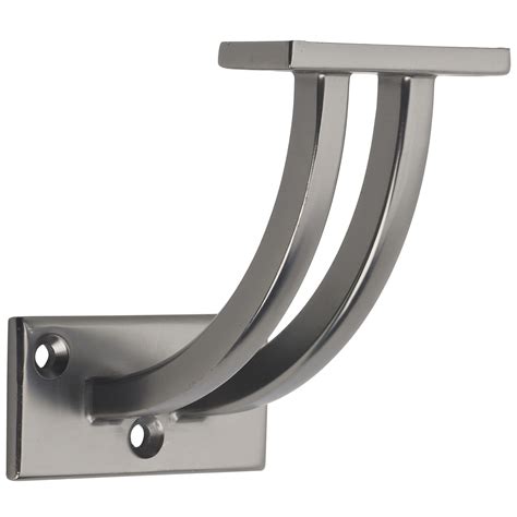 metal stair handrail brackets|wall mounted handrail bracket.